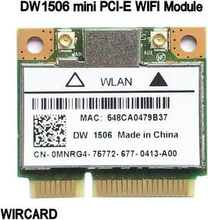 DW1506 AR5B125 mini PCI-E WiFi Card 802.11b/g/n WiFi Module for Dell laptop