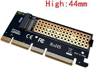 PICE to M2 Adapter NVMe SSD NGFF PCIE M2 Riser Card Adapter 64Gb PCI Express 4.0 X4 X8 X16 Supports 2230 2242 2260 2280 m.2 NVME