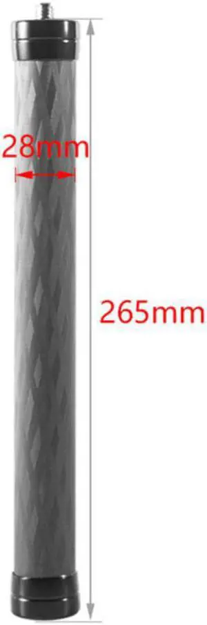 Carbon Fiber Extended Axis Rod Extension Rod Extendable Stick for Dslr Camera Mobile Phone Handheld Stabilizers Tripod Stand