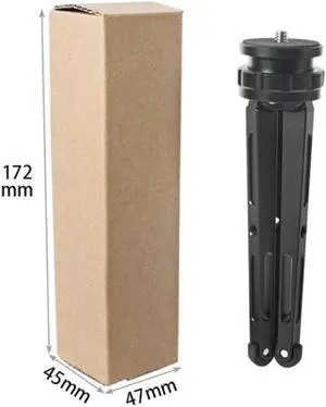 Mini Tripod Stand Base Aluminum Alloy Multi-Angle Adjustment Tripod for Slr Camera/Smartphone/Ball Head/Monopods