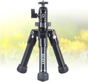 Desktop Mini Macro Tripod stand Foldable Extendable Tripod Stand Portable Travel Tripod for Slr Camera