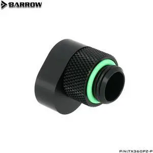 Barrow G1/4 360°rotation offset adapter 6MM POM Portable version TX360PZ-P Barrow G1/4 360°rotation offset adapter 6MM POM Portable version TX360PZ-P