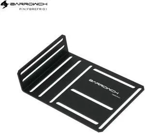 Barrowch square water tank external fixed bracket DIY computer water-cooled expansion water tank FBREFR-01