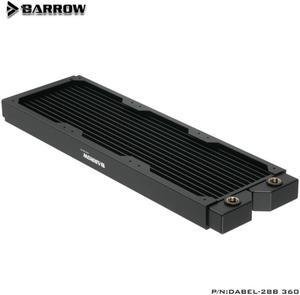 Barrow (Thick:28MM)Dabel-28b 360MM High Density Single Wave Copper Water Cooling Radiator 28MM