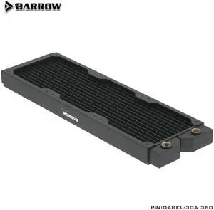 Barrow Thick 30mmDabel-30a 360MM series Radiator High-density single-wave copper water cooling row 360MM