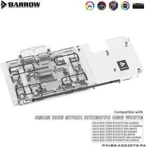 Barrow BS-ASS3070-PA ASUS Raptor 3070 full coverage graphics card cold head radiator Aurora