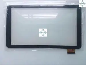 10.1'' inch  Touch Screen Digitizer capactive panel glass lens FM102201KA 256*145mm