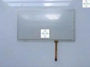 7'' inch for gps Touch Screen resistance Digitizer glass panel lens 057100421A 167*93mm