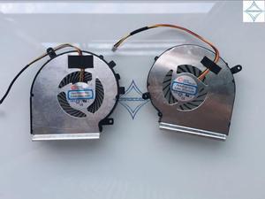OEM for MSI GE72 GE62 PE60 PE70 GL62 GL72 GPU + cpu notebook laptop cpu cooling fan