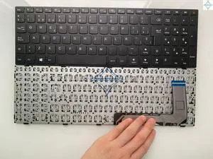 for LENOVO IdeaPad 110-15 110-15ISK 110-17ACL 110-17IKB 110-17ISK SP Spanish Laptop Keyboard Teclado With Frame