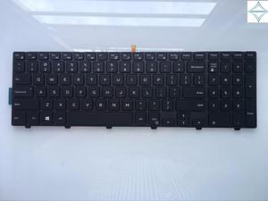 For Dell Inspiron  15-3000 15R 15 3000 15 5000 17-5000 5547 3542 5542 US English Notebook Laptop Keyboard With Frame Backlit