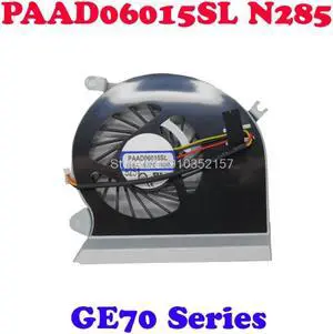 CPU Fan For MSI GE70 2PC 2PE 2OE-416XCN MS-1756 1757 175A PAAD06015SL N285  MS-16GH
