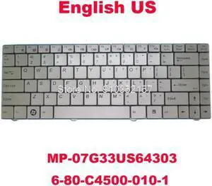 Keyboard For CLEVO C4800 E4120 E4121D-C E4125 E4125C E4125Q E4126Q W840 W830 MP-07G33US64303 6-80-C4500-010-1 United States US