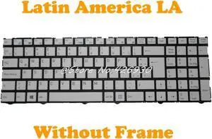 LA Keyboard For CLEVO N250 N350DW CVM15F36LA-43012 6-80-N25L0-480-1P VM15F36LA-43002 6-80-N25J0-480-1P Latin America NO Frame