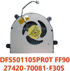 Laptop CPU FAN For Gigabyte DFS501105PR0T FF90 27420-70081-F30S