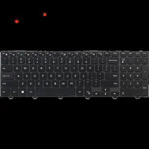 The US  Keyboard is Suitable for Dell 15 3546 3565 3558 3549 3559 Inspiron 15-3000 5542 5543 5545 Positivo Notebooks