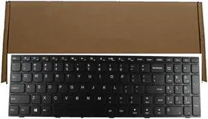 PANSI Keyboard Compatible with Lenovo IdeaPad 110-15ISK Laptop US Non-Backlit with Frame