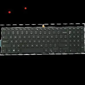 US Backlit Keyboard for Laptop for Dell 15 3546 3565 3558 3549 3559 Inspiron 15-3000 5542 5543 5545 Positivo Notebook