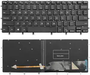 for Dell Notebook Backlit Keyboard for Laptop XPS 15 9550 9560 Replacement Dns Shop Clevo Cheap Keyboard Packard Bell US
