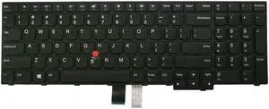 PANSI Laptop Replacement Keyboard for Lenovo ThinkPad E570 E570c E575 Laptop No Backlight US