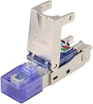 Cat7 Rj45 Connector Ethernet Plug Adapter Tool-Crimping Shielded Crystal Head 8P8C Network Ethernet Cable Plug