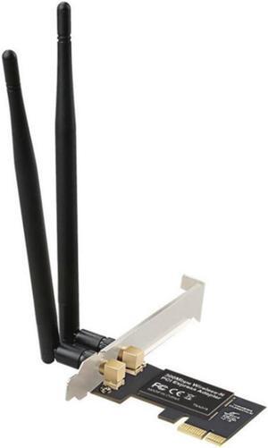 Wireless PCI-E Network Card 300M Dual Frequency Wifi Receiver Wifi Wireless Network Card for Desktop Built in Slot