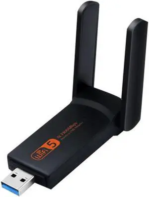 1900Mbps Wireless USB WiFi Adapter Network Card WiFi Dongle USB LAN Ethernet Dual Band 2.4G/5.8G for PC Laptop