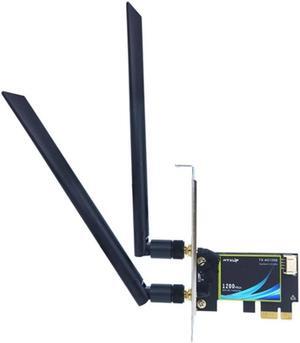 WTXUP 1200M 4.2 Bluetooth 5G Dual Band Built in Wireless Network Card PCIE Stable and Low Latency MU-MIMO for Desktop