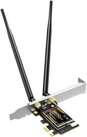 9655 1800Mbps WiFi 6 PCI-E Bluetooth 5.2 Adapter Dual Band 2.4G /5.8GHz 802.11AX/AC/A Wireless Network Card 9655 1800Mbps WiFi 6 PCI-E Bluetooth 5.2 Adapter Dual Band 2.4G /5.8GHz 802.11AX/AC/A Wireless Network Card