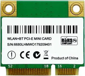 AX210 Wireless Network Card 5374M WIFI 6E 2.4G/5G Dual-Band Bluetooth 5.2 MINI PCIE WIFI Adapter Built-In Network Card