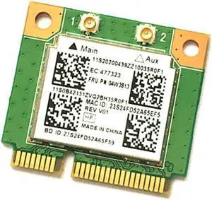 Wholesale For Realtek RTL8723BE Half Mini PCI-E Wifi For Bluetooth 4.0 Wireless Card For LENOVO E440 E540 S440 S540 04W3813