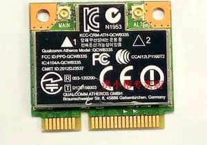Wholesale Atheros QCWB335 Wifi For Bluetooth 4.0 Half Mini Pci-e Wireless Card For Acer /Toshiba / Asus /dell
