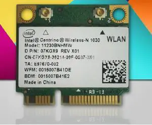 Wireless Card for Intel Wireless-N 1030 11230BNHMW Wifi For Bluetooth 3.0 for DELL 13Z V131 N311Z N4110 3450 M4110R  XPS L502X