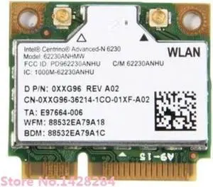 WiFi For Bluetooth 3.0 Wireless Card For Intel Advanced-N 6230 62230ANHMW For Samsung NP700Z5A NP700Z7C NP700Z5B