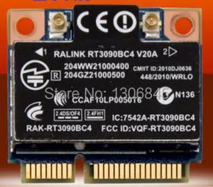 Wholesale For Ralink RT3090BC4 Half Mini PCI-E Wifi For Bluetooth 3.0 Wireless Card For HP SPS:602992-001