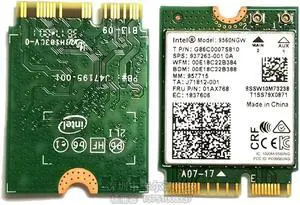 For Intel AC 9560 9560NGW NGFF M.2 Wireless Card Wifi 9560AC 8020.11ac For Bluetooth 5.0 Dual Band 1.73Gbps For Windows 10