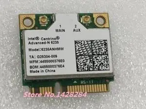 Wireless Card For Intel Advanced-N 6235 6235ANHMW WIFI For Bluetooth 4.0 Half MINI PCI-E 802.11 a/b/g/n 2.4G/5 GHZ 300 Mbps