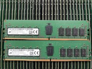 RAM Micron MTA18ASF2G72PZ-3G2E1 server memory 16G 1RX4 PC4-3200A REG