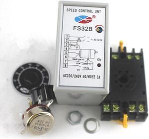 Motor Speed Controller 220V AC SS-32 FS32B Single Phase Motor Controller Split Switch Speed Control