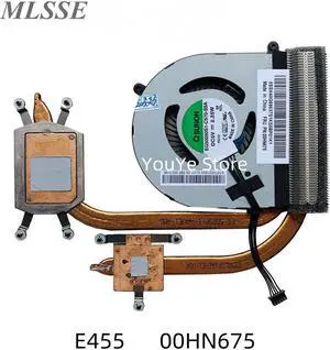 For Lenovo Thinkpad E455 Cooling Fan CPU Cooler Heatsink Radiator AMD FRU 00HN675 100% Tested Fast Ship