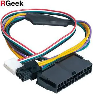 24 Pin to 6 Pin PCI-E ATX Main Power Adapter Cable for HP Z220/Z230 Workstation 12-inch(30cm) 24 Pin to 6 Pin PCI-E ATX Main Power Adapter Cable for HP Z220/Z230 Workstation 12-inch(30cm)