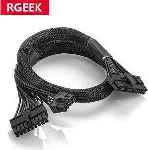 ATX 24Pin Power Supply Cable Motherboard 18+10Pin PSU modular For CORSAIR RMx Series RM1000x RM850x RM750X RM650x RM550x