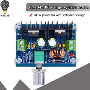 XH-M401 DC-DC Step Down Buck Converter Power Supply Module XL4016E1 PWM Adjustable 4-40V To 1.25-36V Step Down Board 8A 200W