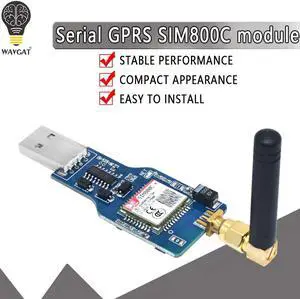 USB to GSM Module Quad-band GSM GPRS SIM800C SIM800 Module For Wireless Bluetooth Module SMS Messaging With Antenna USB to GSM Module Quad-band GSM GPRS SIM800C SIM800 Module For Wireless Bluetooth Module SMS Messaging With Antenna