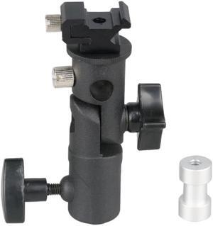 Bracket Clamp Accessories DIY Fixed Metal Camera Flash Holder Clip Fittings