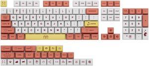 XDA PBT Keycaps Paw DyeSub forCherry MXSwitches Mechanical Keyboard Cute