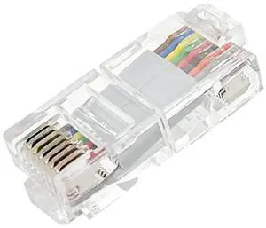 Generic 10PCS RJ45 Connector Frequency Converter control panel component 8P8C Modular Plug 27.7mm Right Angle For Male To Male Generic 10PCS RJ45 Connector Frequency Converter control panel component 8P8C Modular Plug 27.7mm Right Angle For Male To Male