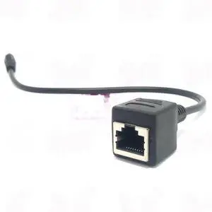 Generic RJ45 3.5 Audio extension cord Use Network line Audio extension 3.5 Male Rj45 Female extender 3.5 Rj45 Male Female lengthen cable Generic RJ45 3.5 Audio extension cord Use Network line Audio extension 3.5 Male Rj45 Female extender 3.5 Rj45 Male Female lengthen cable