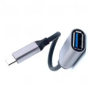 Generic Type-C OTG Adapter Cable USB 3.1 Type C Male To USB 3.0 A Female OTG Data Cord Adapter Generic Type-C OTG Adapter Cable USB 3.1 Type C Male To USB 3.0 A Female OTG Data Cord Adapter