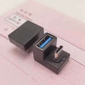 Generic 180 degree tilt up and down Type-C USB-C OTG to USB 5.0 female expansion adapter for mobile phones and tablets Generic 180 degree tilt up and down Type-C USB-C OTG to USB 5.0 female expansion adapter for mobile phones and tablets